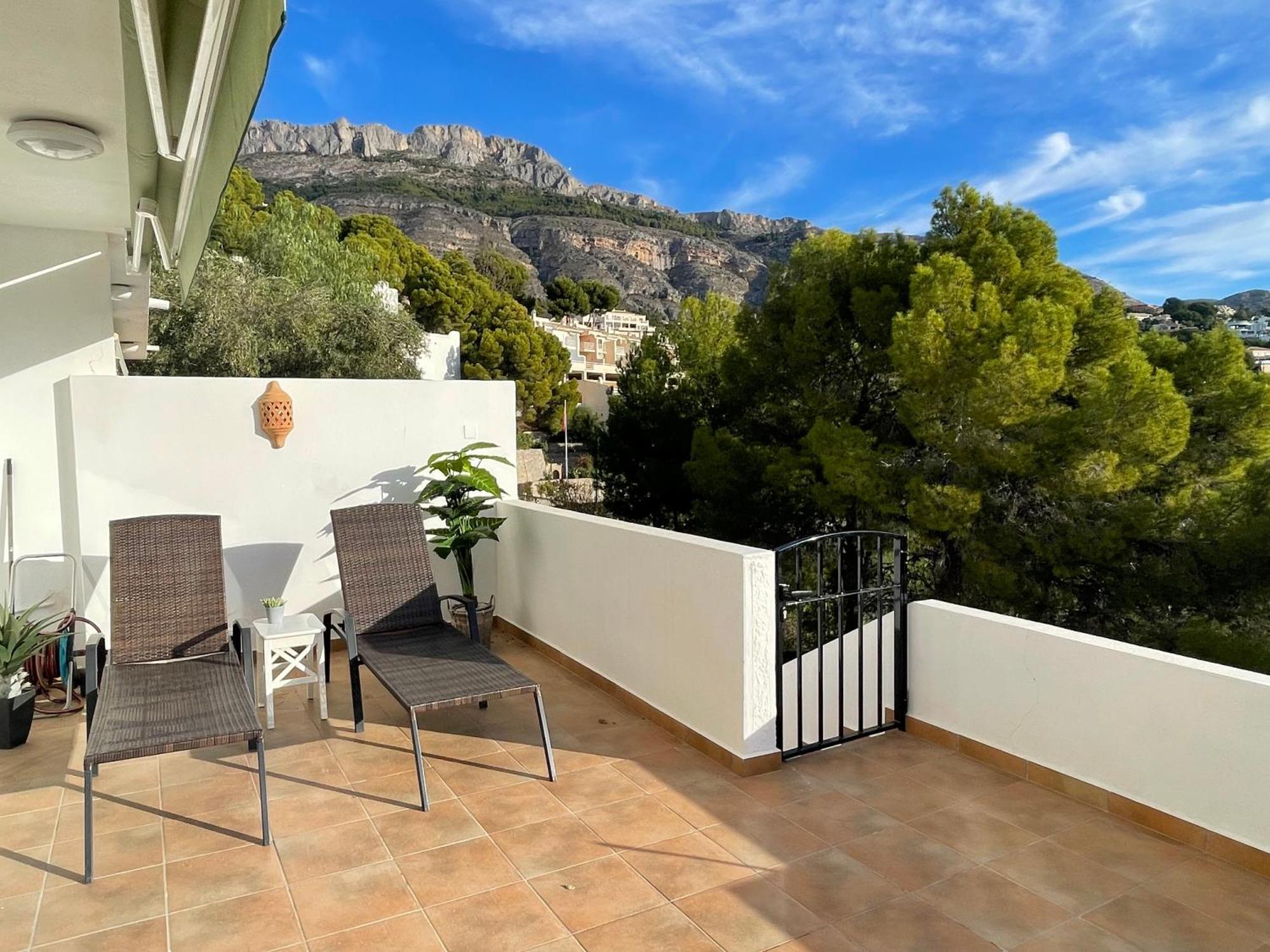 Ama Vida Altea Apartment With Panoramic View Eksteriør billede